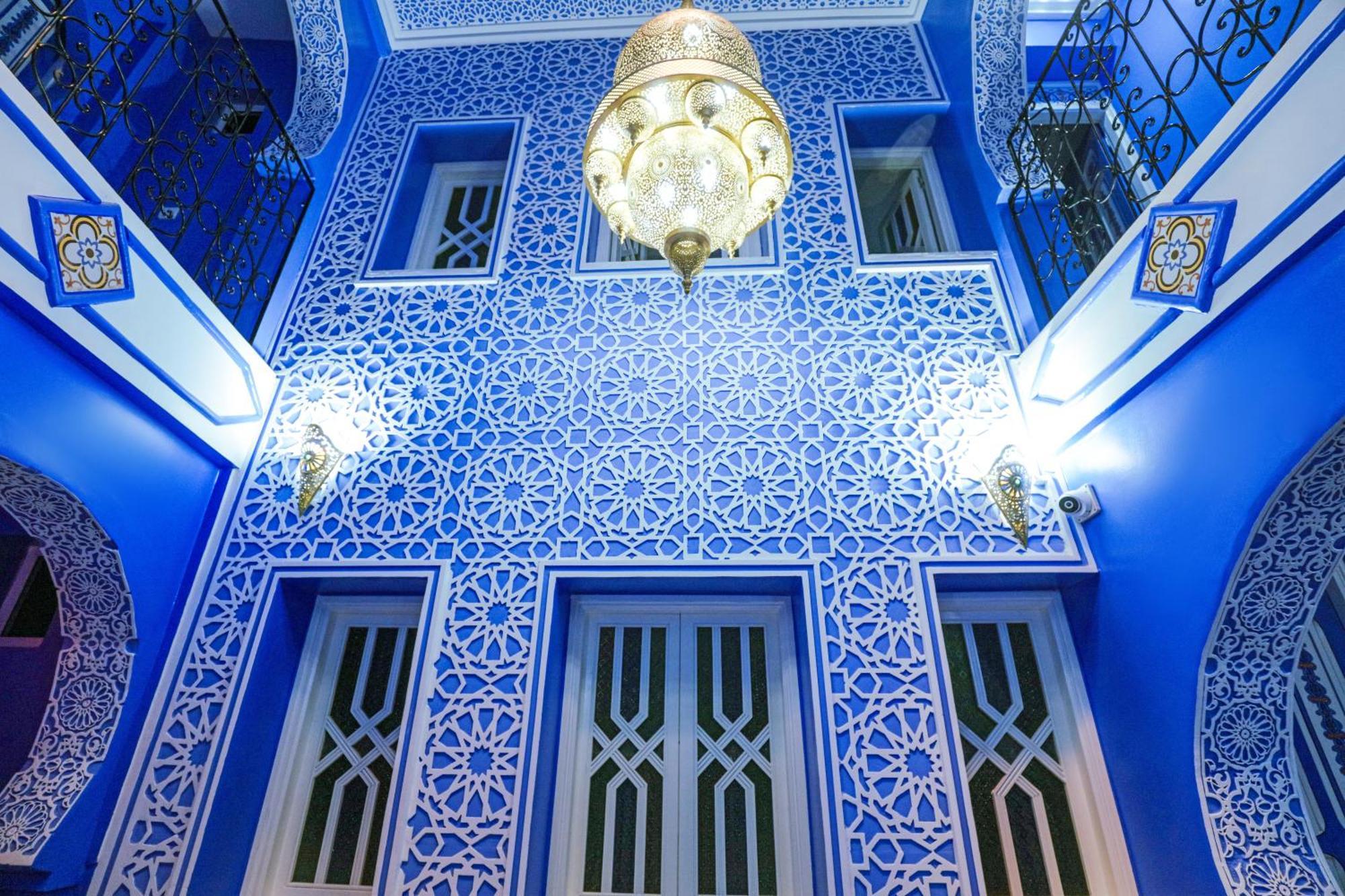 Riad Chengli 蓝城里 Шефшауэн Экстерьер фото