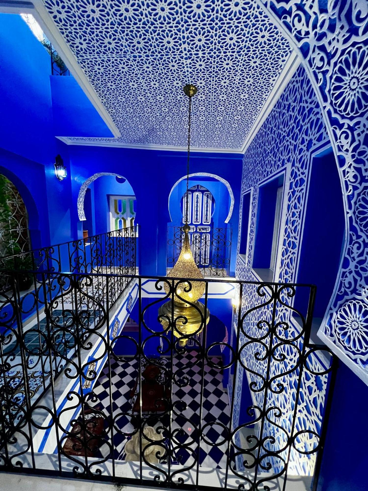 Riad Chengli 蓝城里 Шефшауэн Экстерьер фото