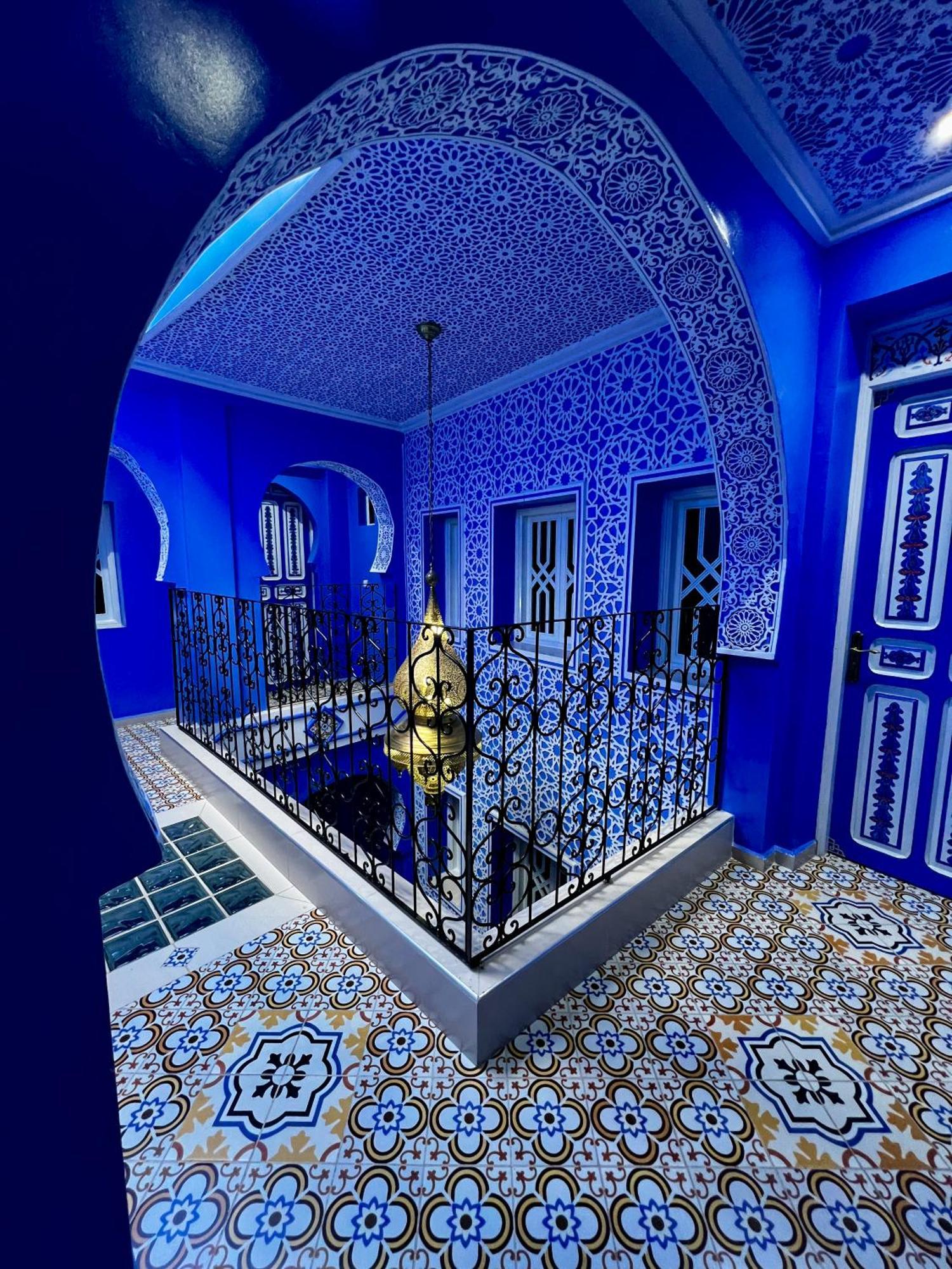 Riad Chengli 蓝城里 Шефшауэн Экстерьер фото