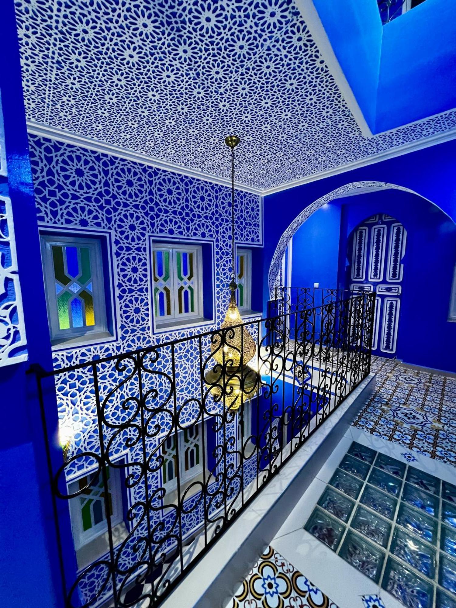 Riad Chengli 蓝城里 Шефшауэн Экстерьер фото
