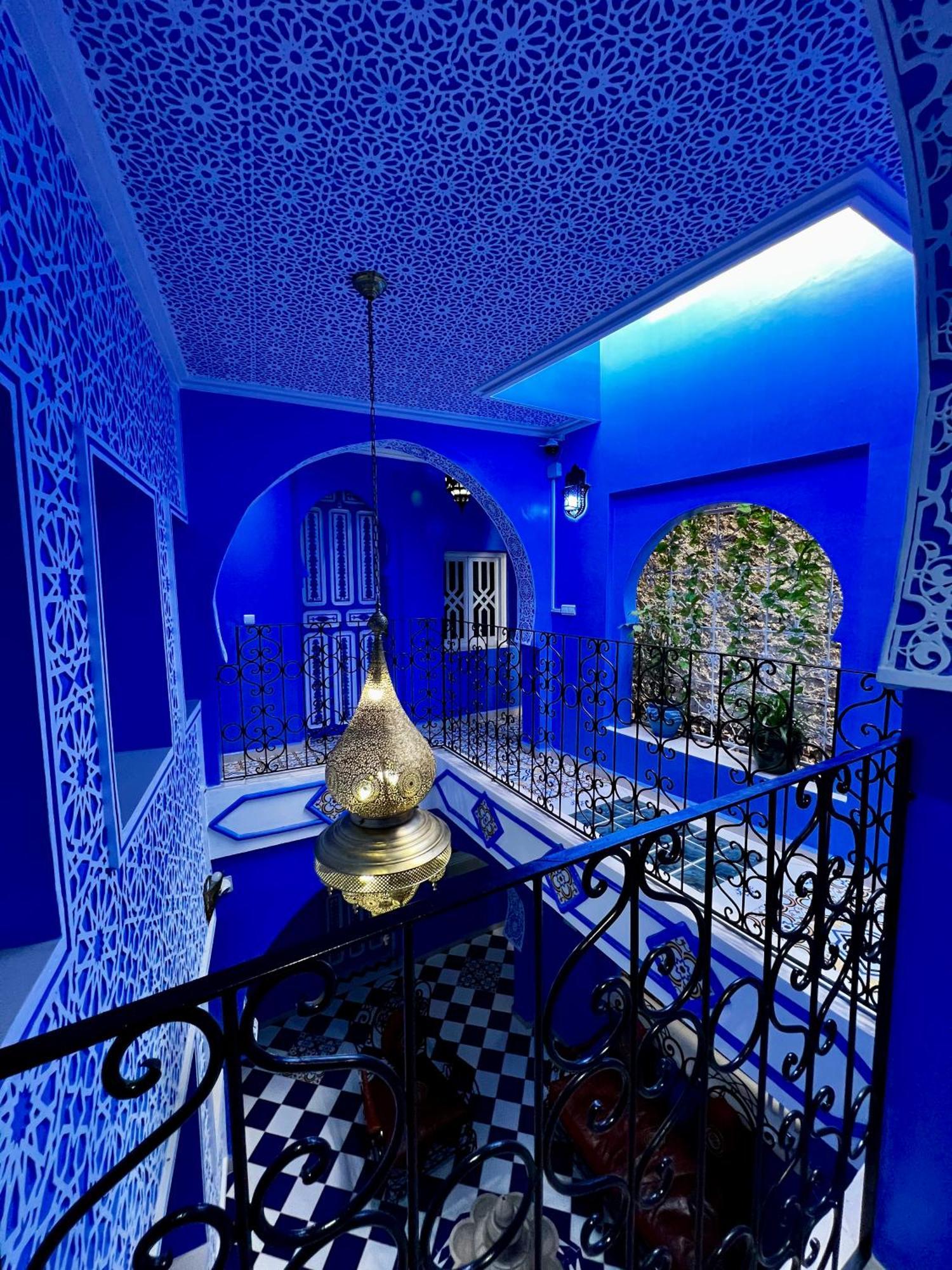 Riad Chengli 蓝城里 Шефшауэн Экстерьер фото
