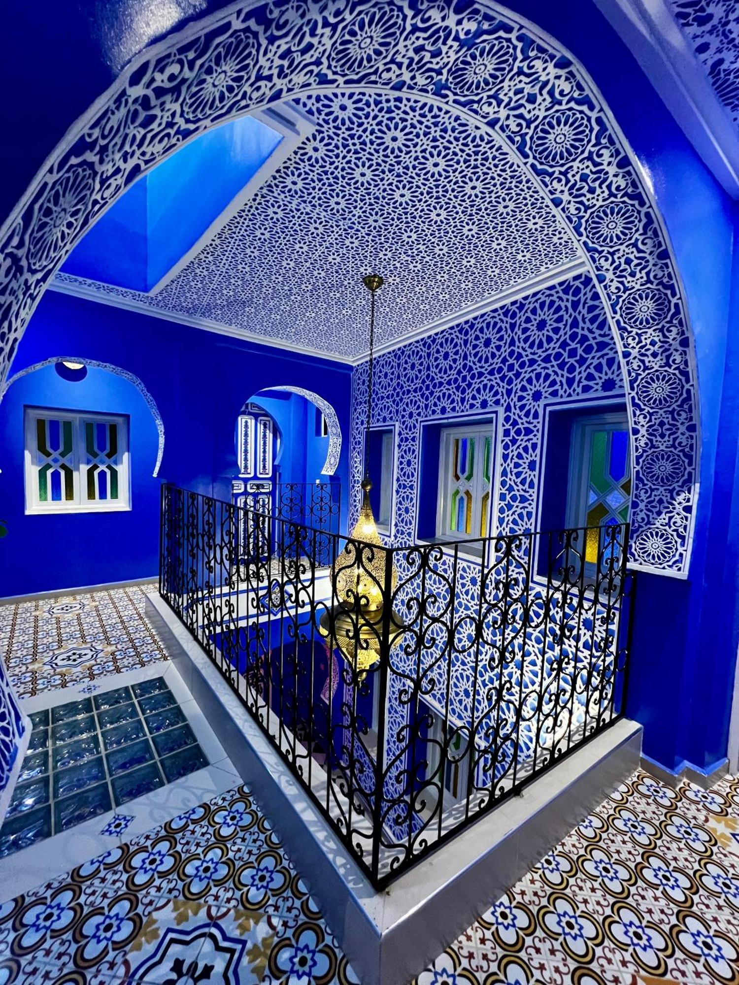 Riad Chengli 蓝城里 Шефшауэн Экстерьер фото