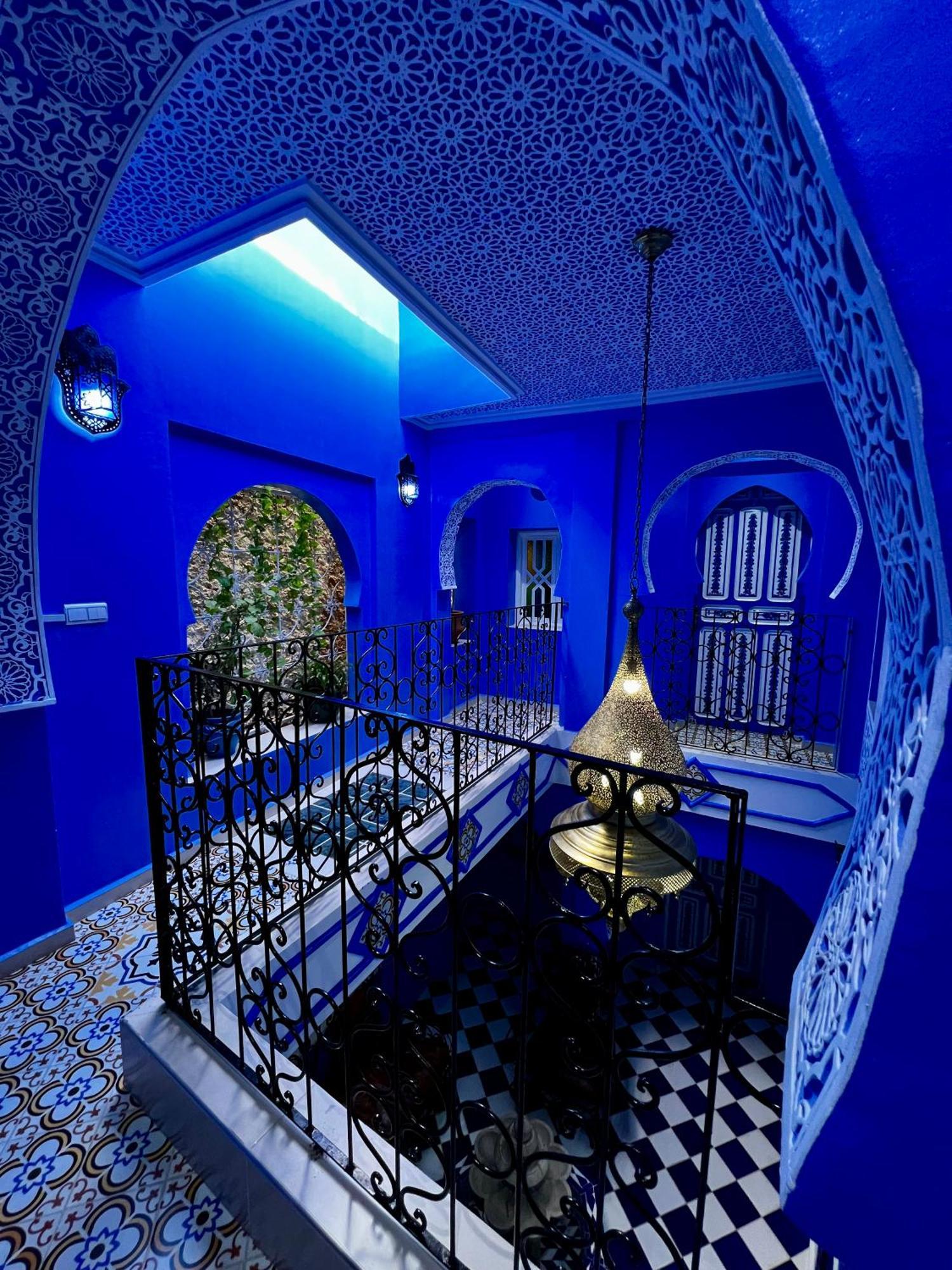 Riad Chengli 蓝城里 Шефшауэн Экстерьер фото
